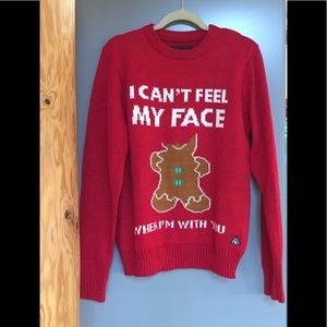 Ugly Christmas Sweater I Can’t Feel My Face When I’m with you